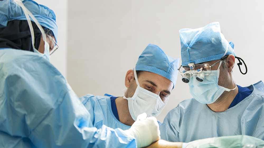 مدت زمان عمل سزارین